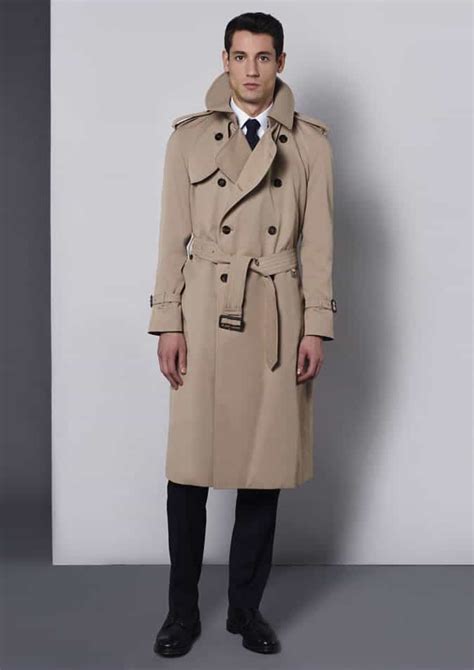 aquascutum trenchcoat.